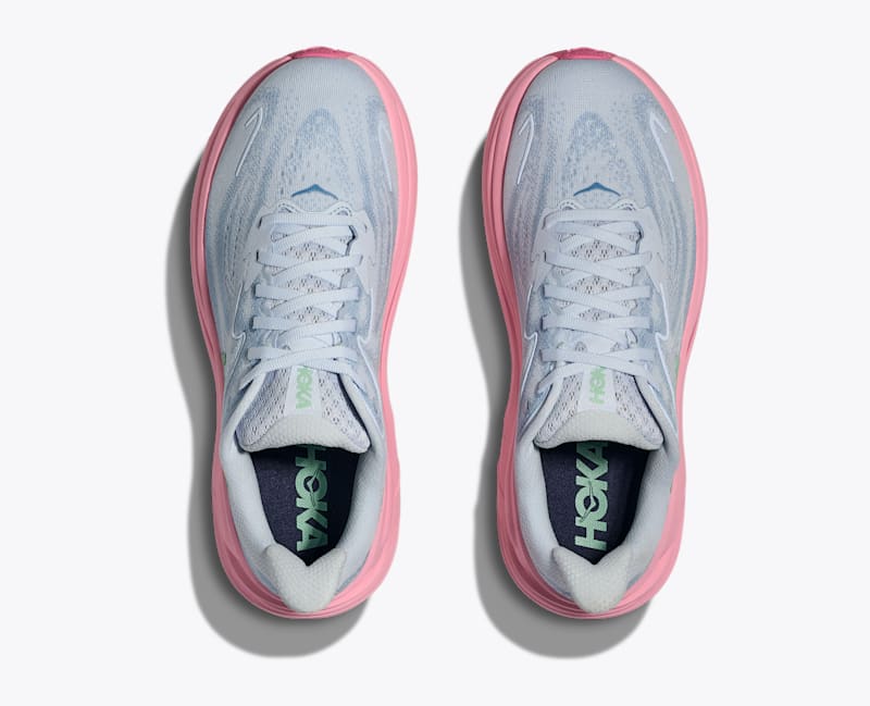 HOKA Women's Clifton 10 Shoes in Overcast/Petal