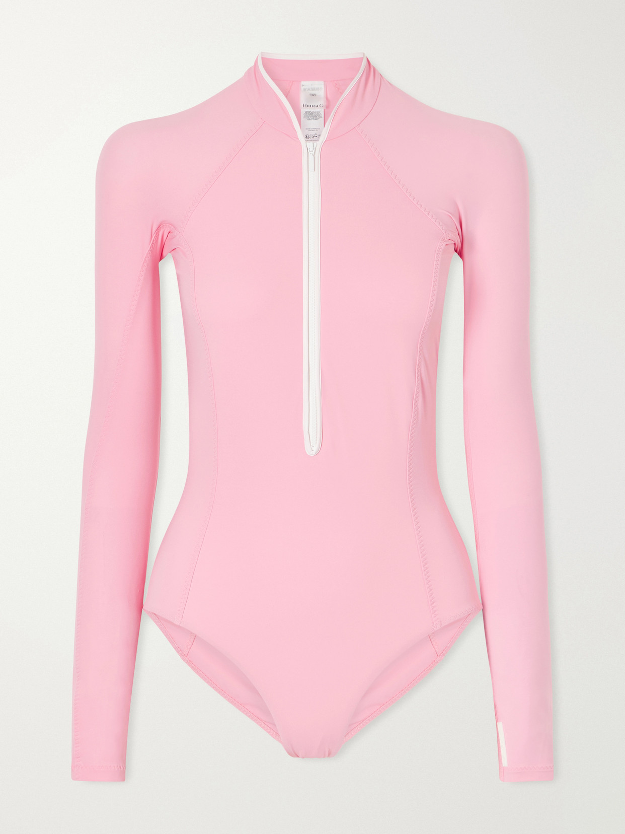 Tyra Two-tone Swimsuit - Pink