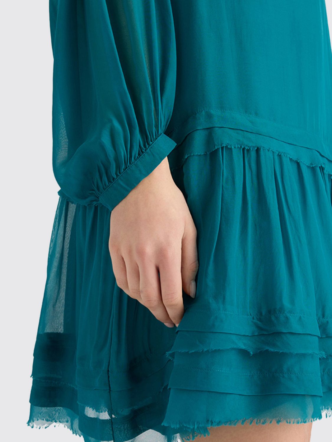 MOMONÌ Dress Woman color Petroleum Blue