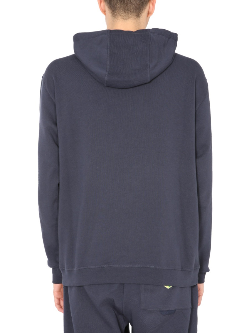 Navy Blue Hood Sweatshirts