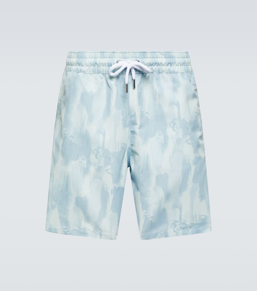 Printed swim trunks