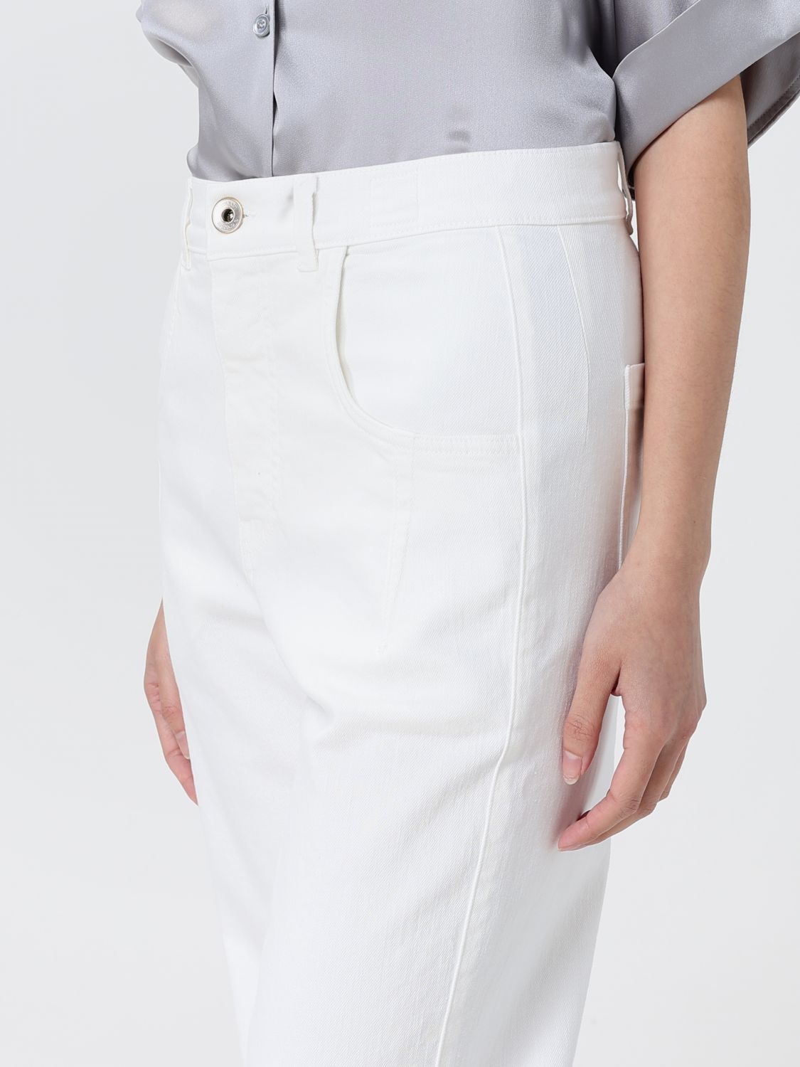 Pants Woman color White