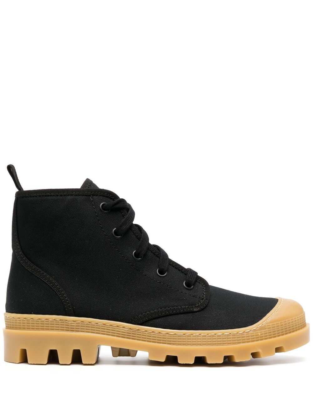 Perni lace-up boots - 06A1 BLACK
