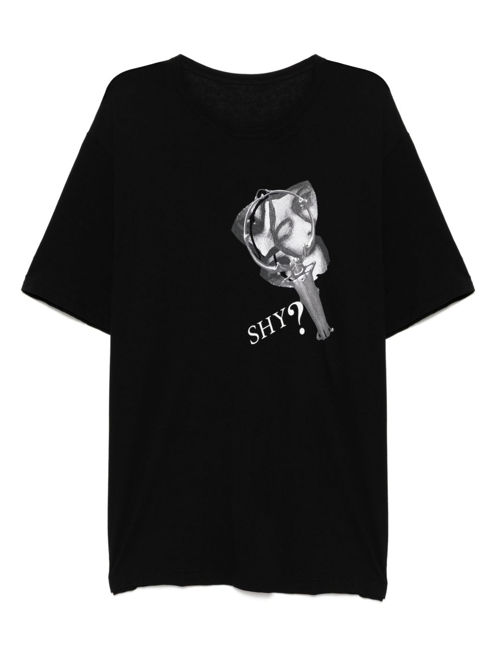 Yohji Yamamoto cotton jersey T-shirt - Black