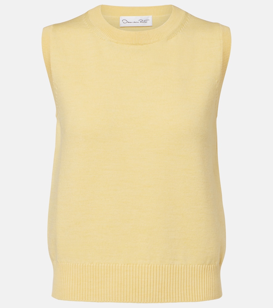 Virgin wool sweater vest