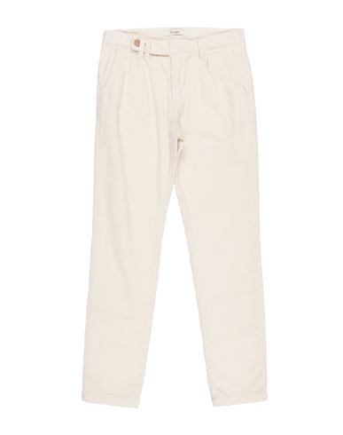 Kid Boy Pants Ivory Size 14 Cotton, Elastane