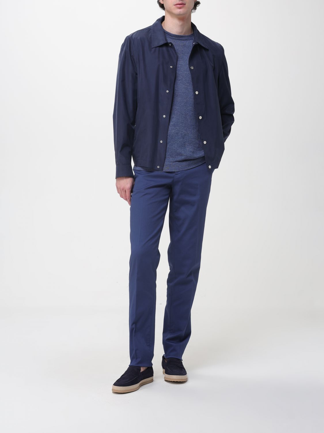 Jacket Men color Blue