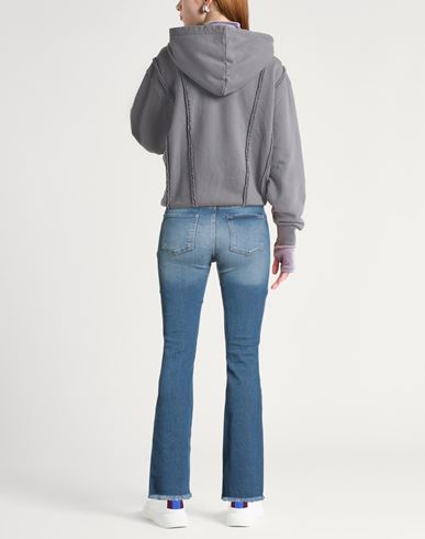 Woman Jeans Blue Size L Cotton, Modal, Polyester, Lycra