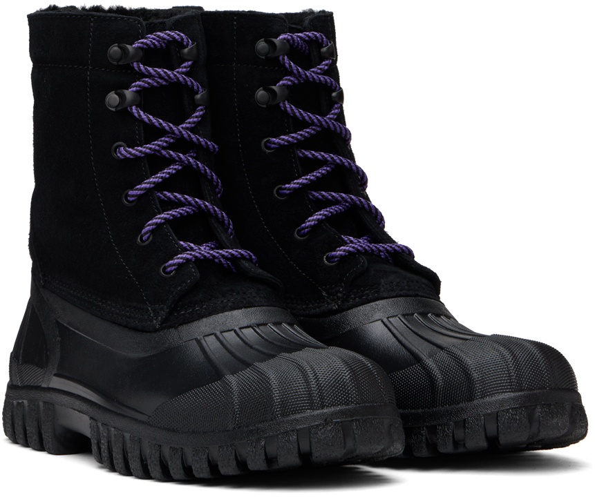 Diemme Black Anatra Shearling Boots