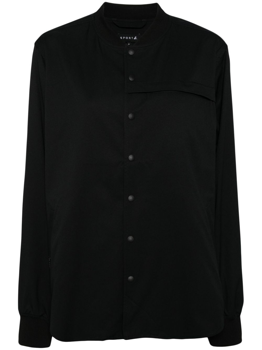 Baseball-collar jacket - Black