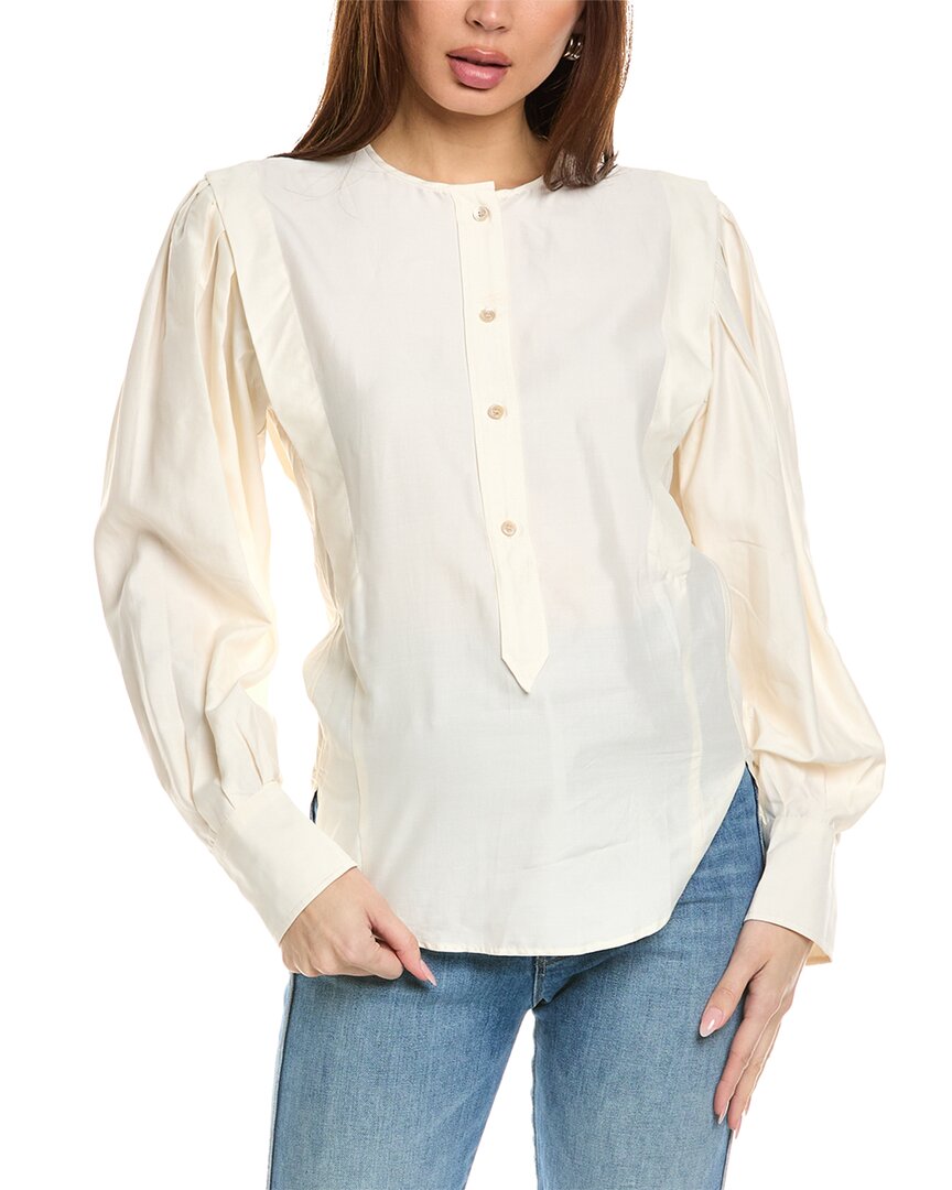 Isabel Marant E'toile Soliska Silk-Blend Blouse