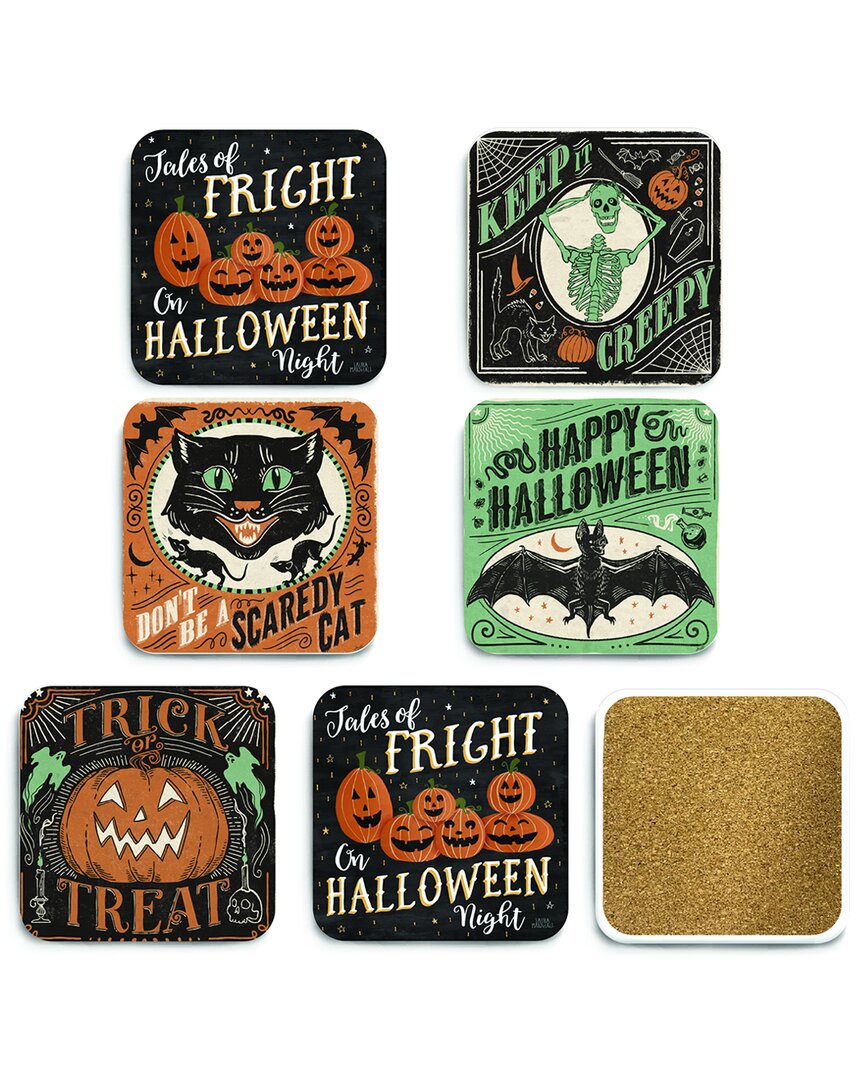 6pc Ceramic Coaster Set