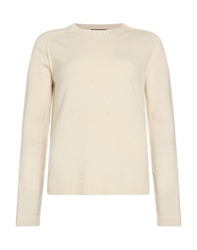 Woman Sweater Ivory Size 4 Cashmere