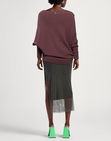 Woman Sweater Brown Size L Viscose, Polyester, Polyamide