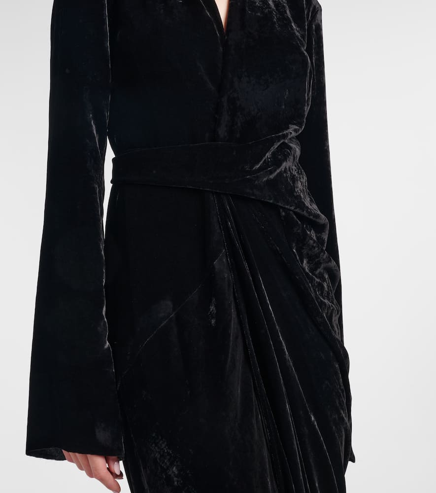 Ruched gown