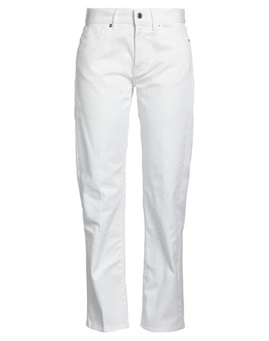 True Nyc Woman Jeans White Size 25 Cotton, Elastane