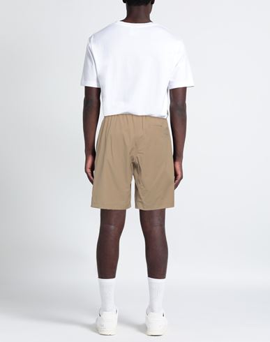 Wild Things Man Shorts & Bermuda Shorts Khaki Size S Nylon, Polyurethane