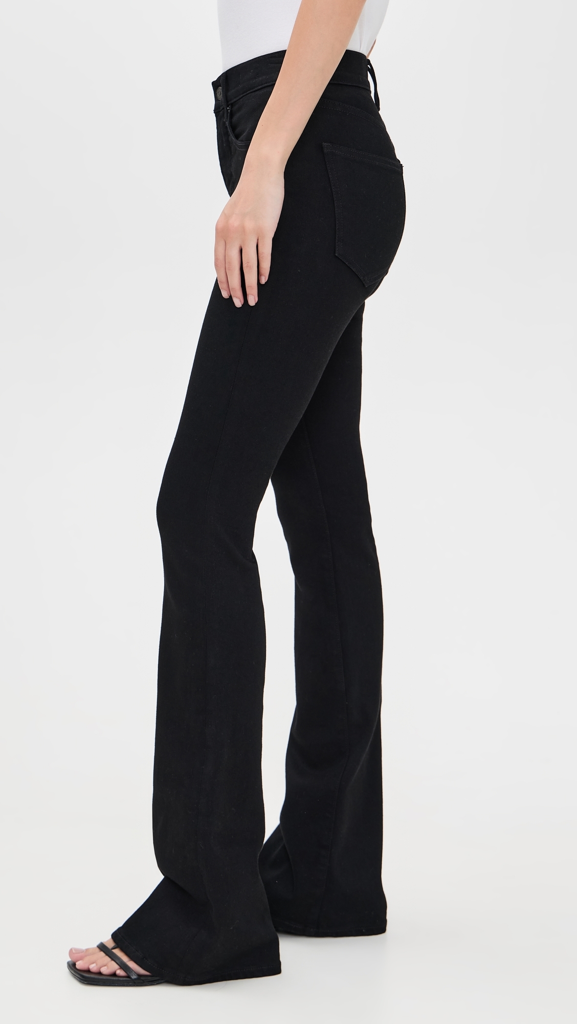Beverly Flare Skinny Jeans ONYX