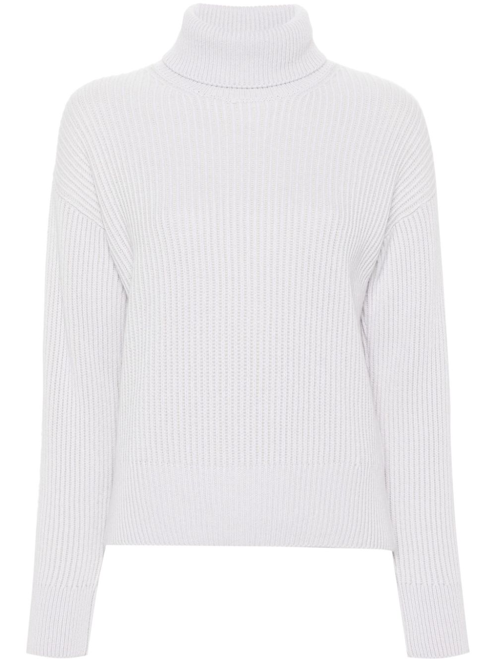 Roll-neck sweater - Grey