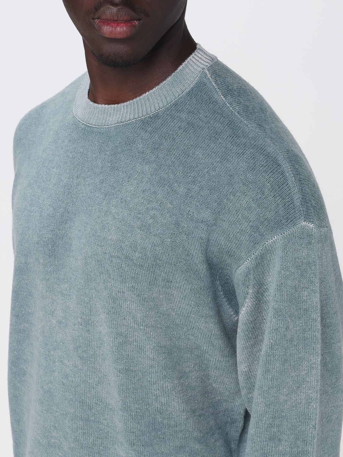 Sweater Men color Gnawed Blue
