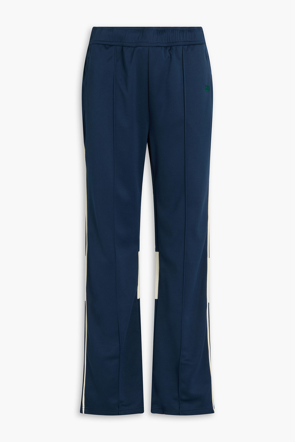 Two-tone fleece sweatpants - Blue - L