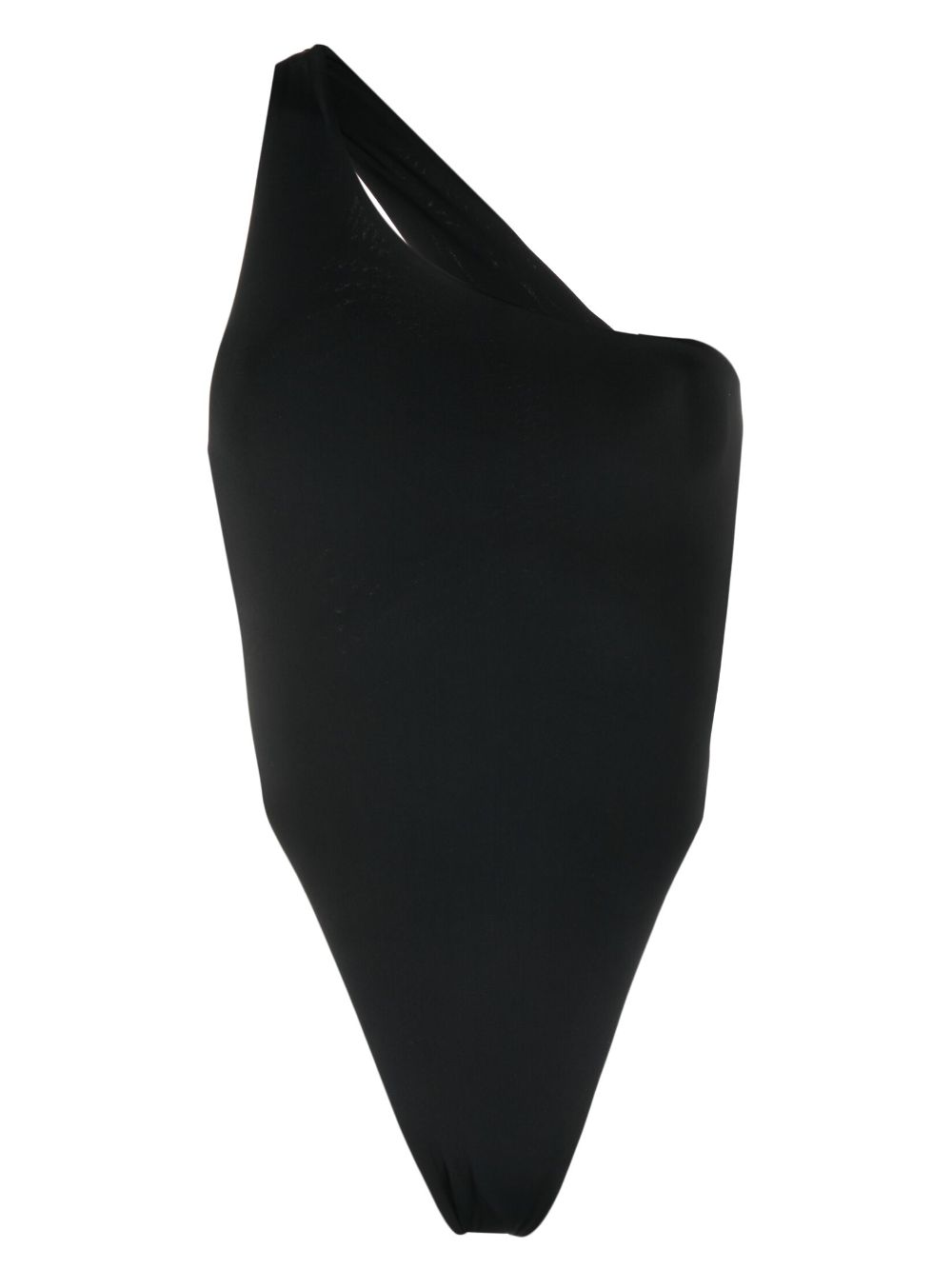 One-shoulder swimsuit - Black