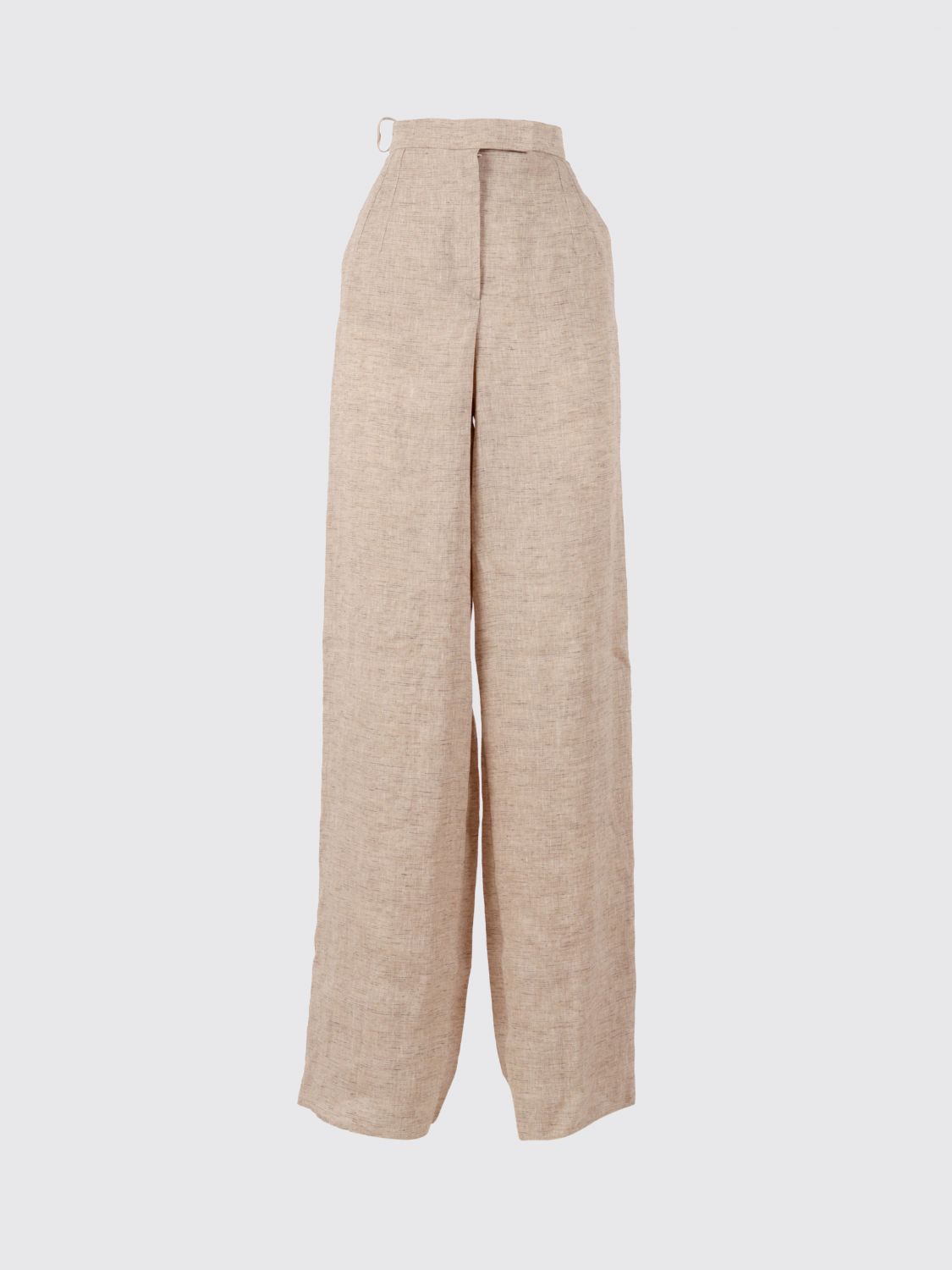Pants Woman color Beige