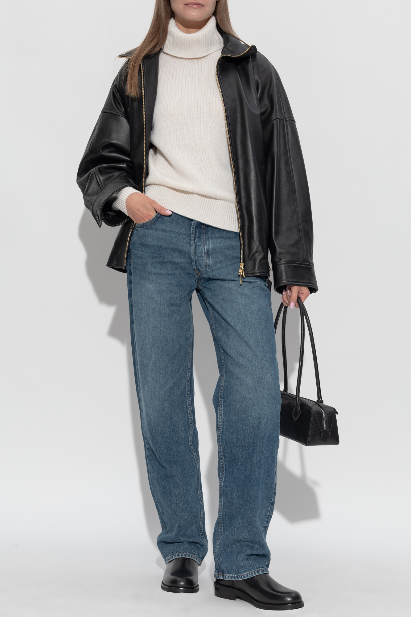 Straight-leg Jeans, Women's, Blue