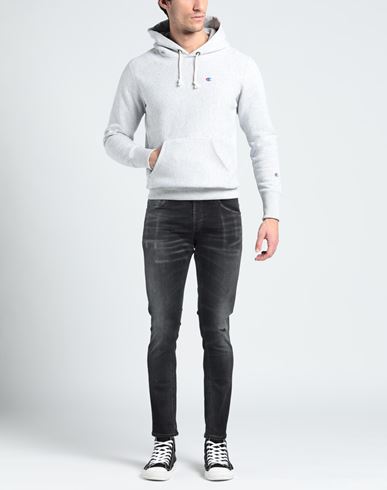 Man Denim pants Black