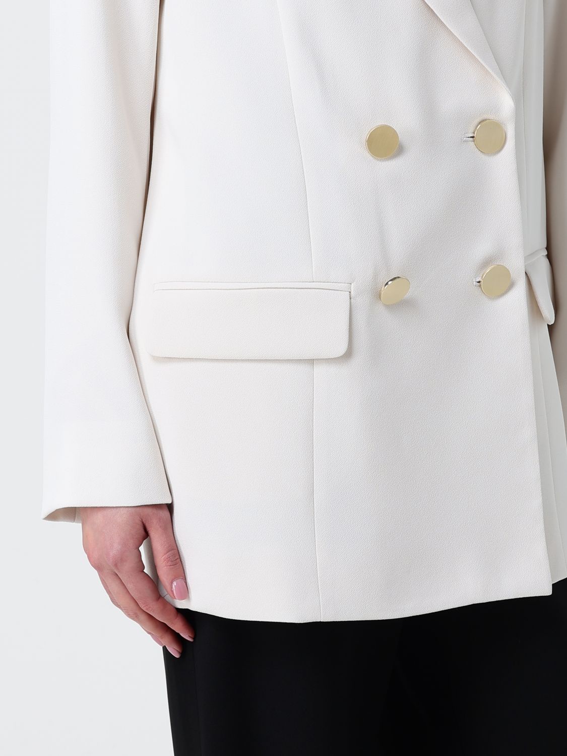 Jacket Woman color Yellow Cream
