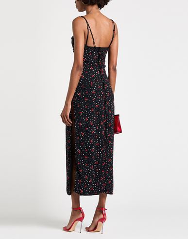 Des_phemmes Woman Maxi dress Black Size 6 Polyester