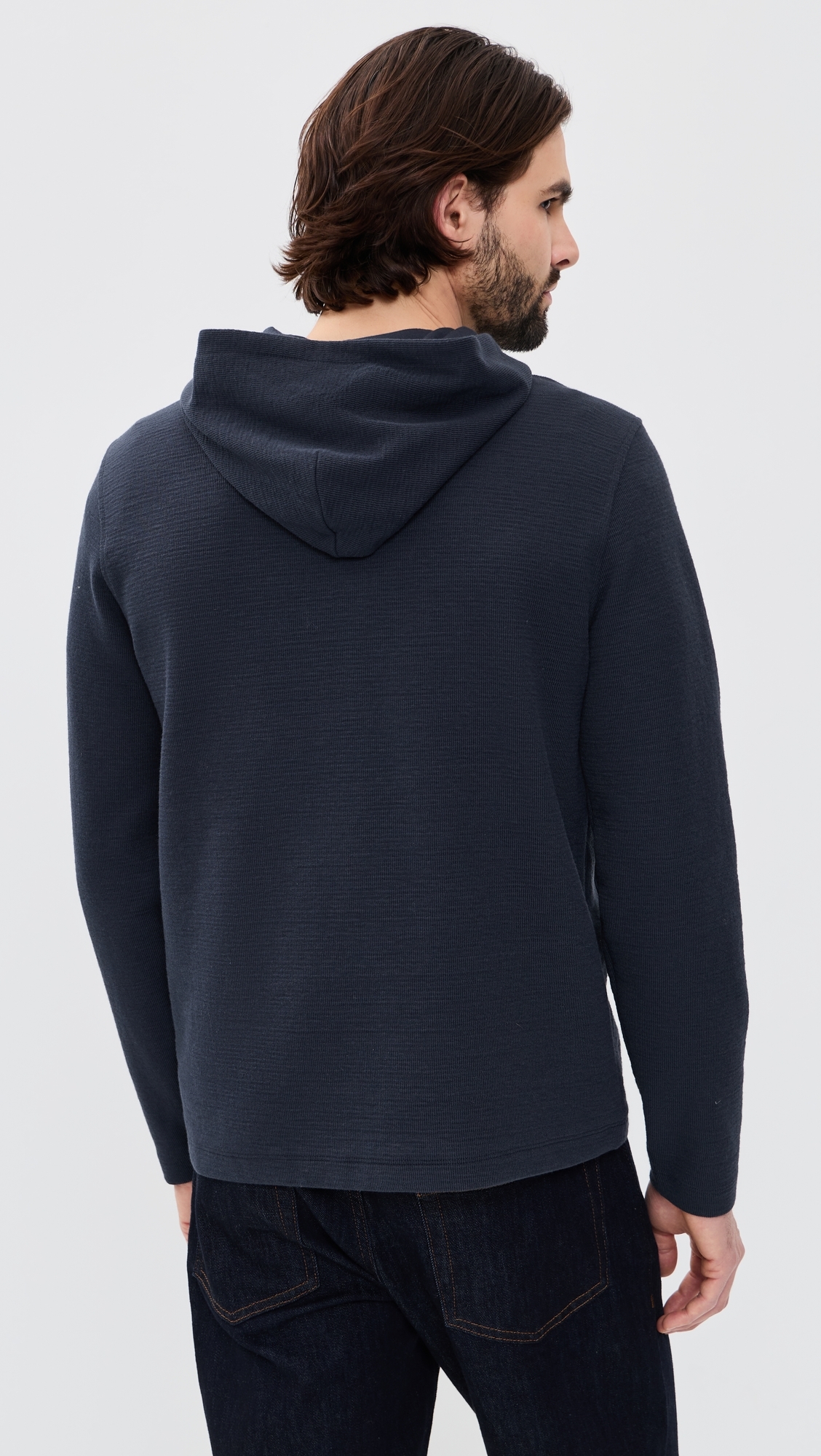 Double Face Pullover Hoodie Coastal