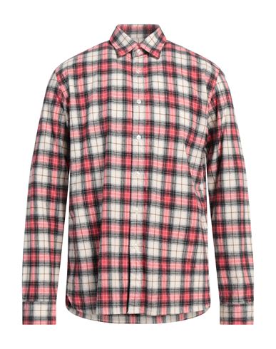 Xacus Man Shirt Magenta Size 16 Cotton