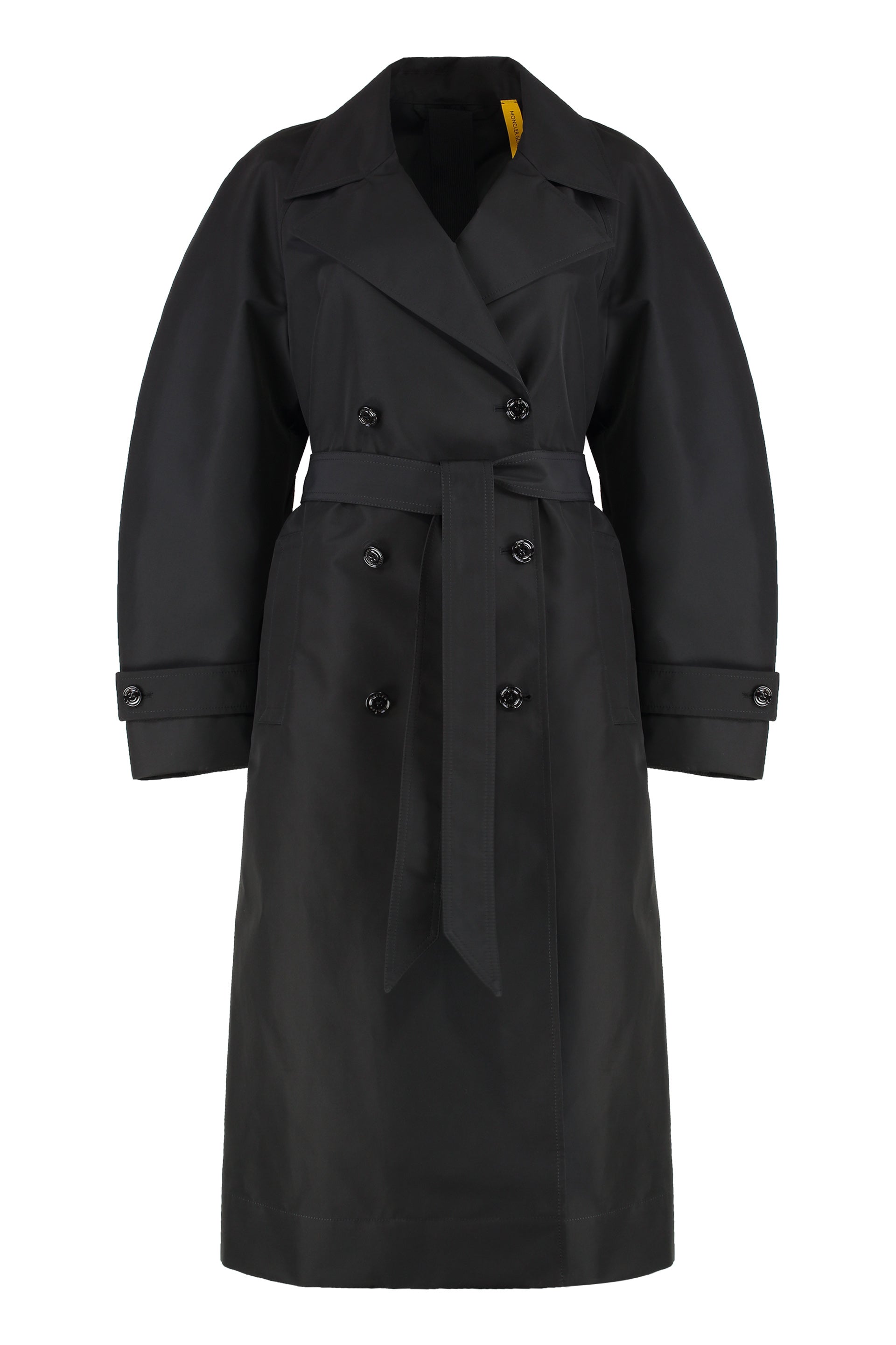4 Moncler Edward Enninful Zake Long Trench Jacket