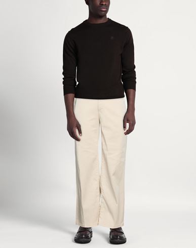 Man Pants Beige Size 28 Lyocell, Cotton, Elastane