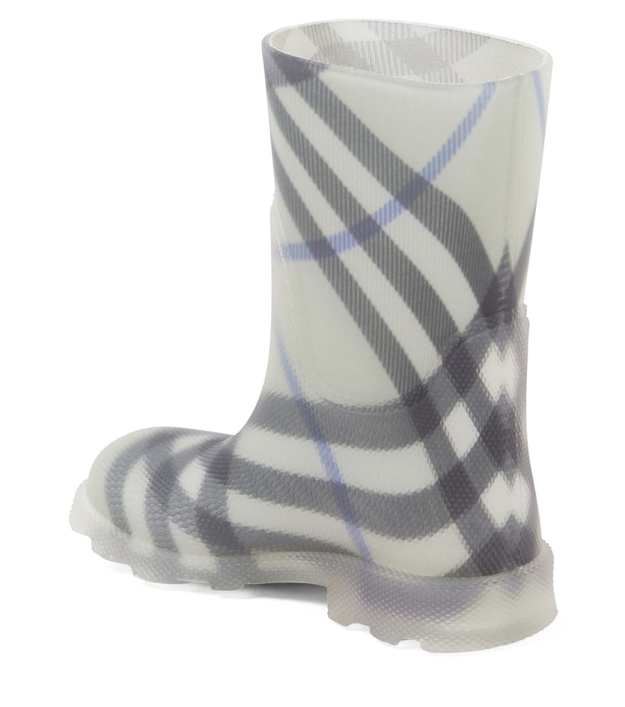 Burberry Kids Burberry Check rain boots