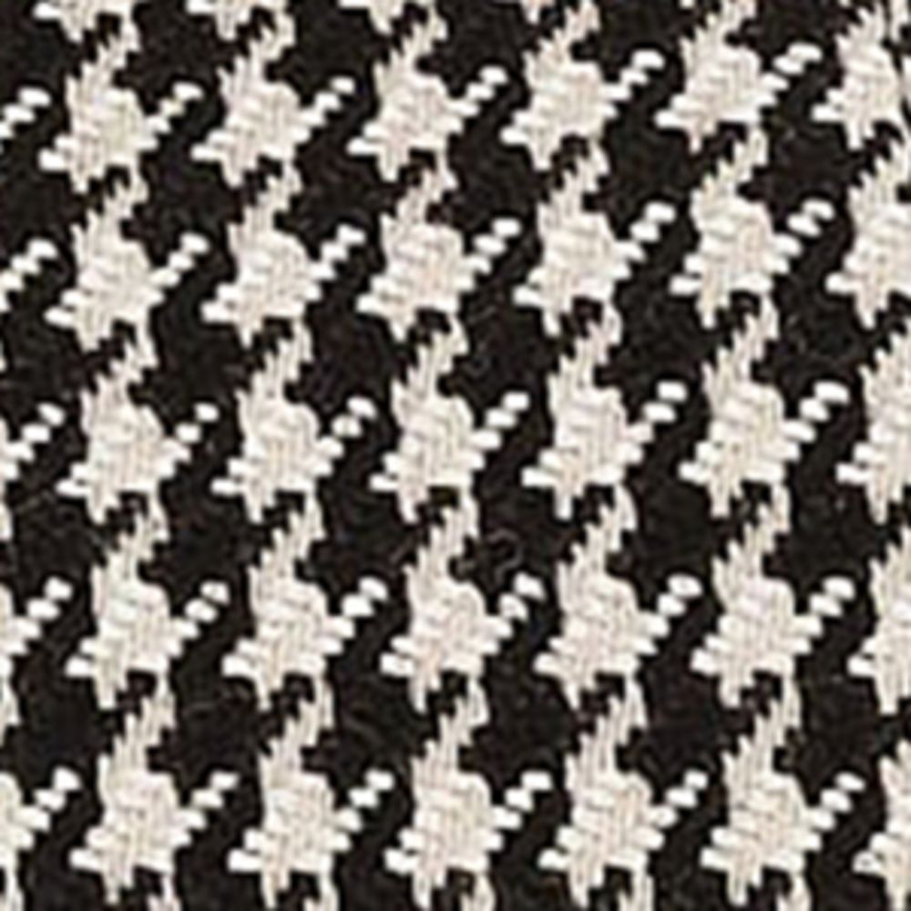 Small Houndstooth Sicily Top-Handle Bag
