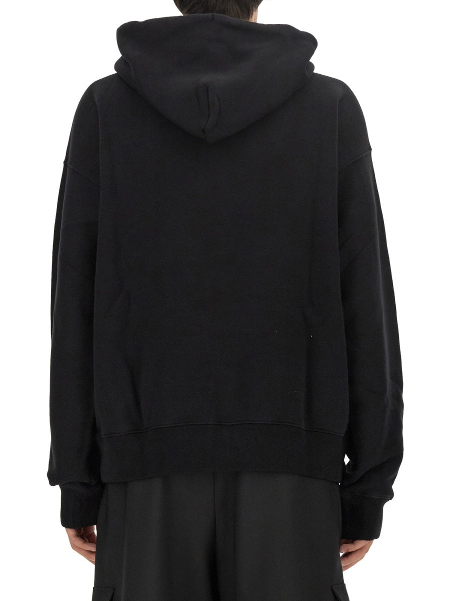 Off White Sweatshirt With Logo