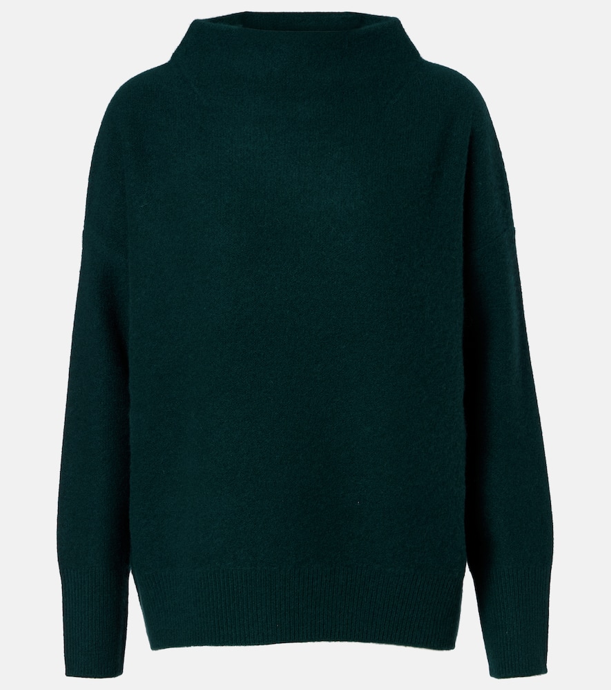 Ribbed-knit cashmere sweater