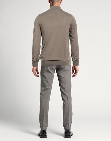 Man Sweater Taupe Size 42 Wool