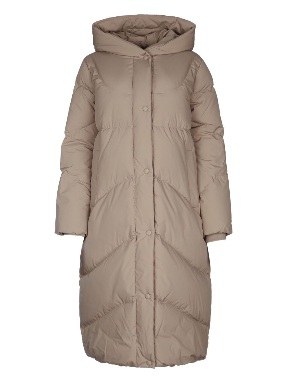 I BLUES hooded puffer coat - Neutrals