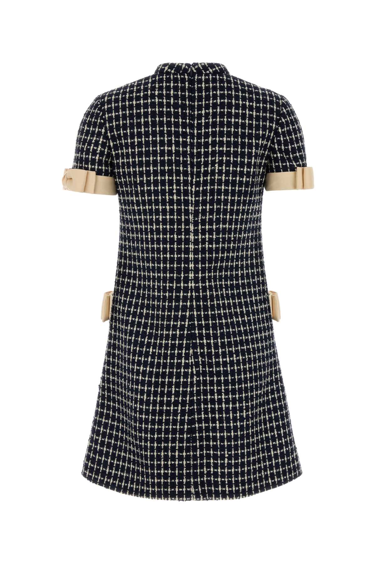 Valentino Garavani Embroidered Tweed Mini Dre