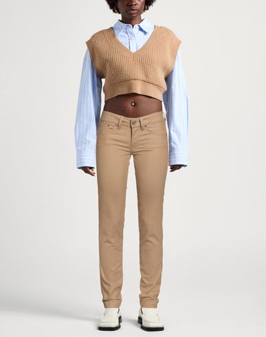 Jacob Cohёn Woman Pants Sand Size 27 Virgin Wool, Elastane