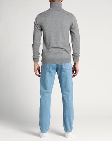 Man Turtleneck Grey Size M Viscose, Nylon, Acrylic, Cashmere