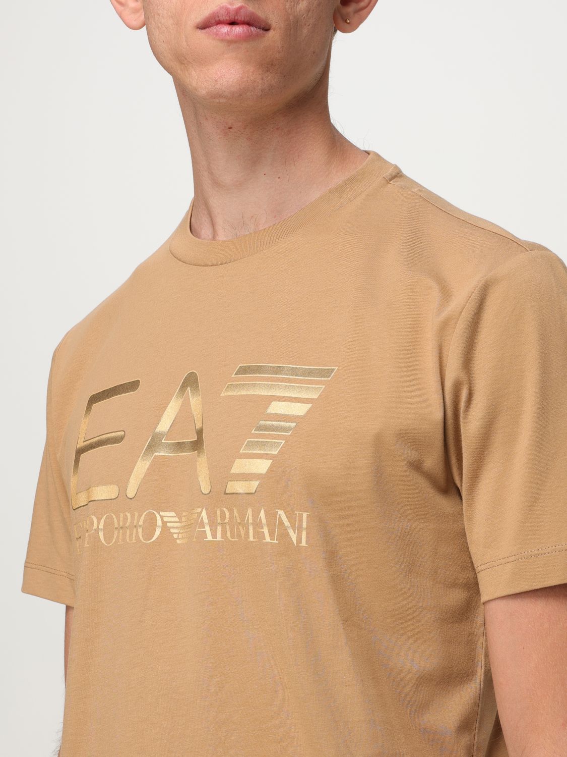 T-Shirt Men color Beige
