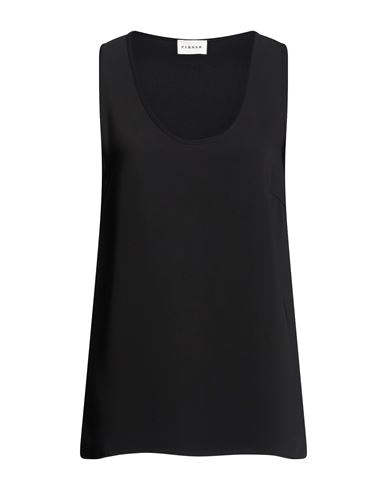P. a.r. o.s. h. Woman Top Black Size XS Polyester
