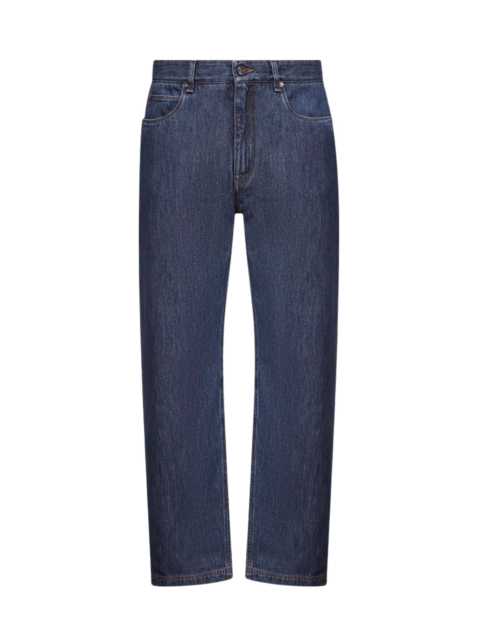 High Waist Denim Jeans for Men