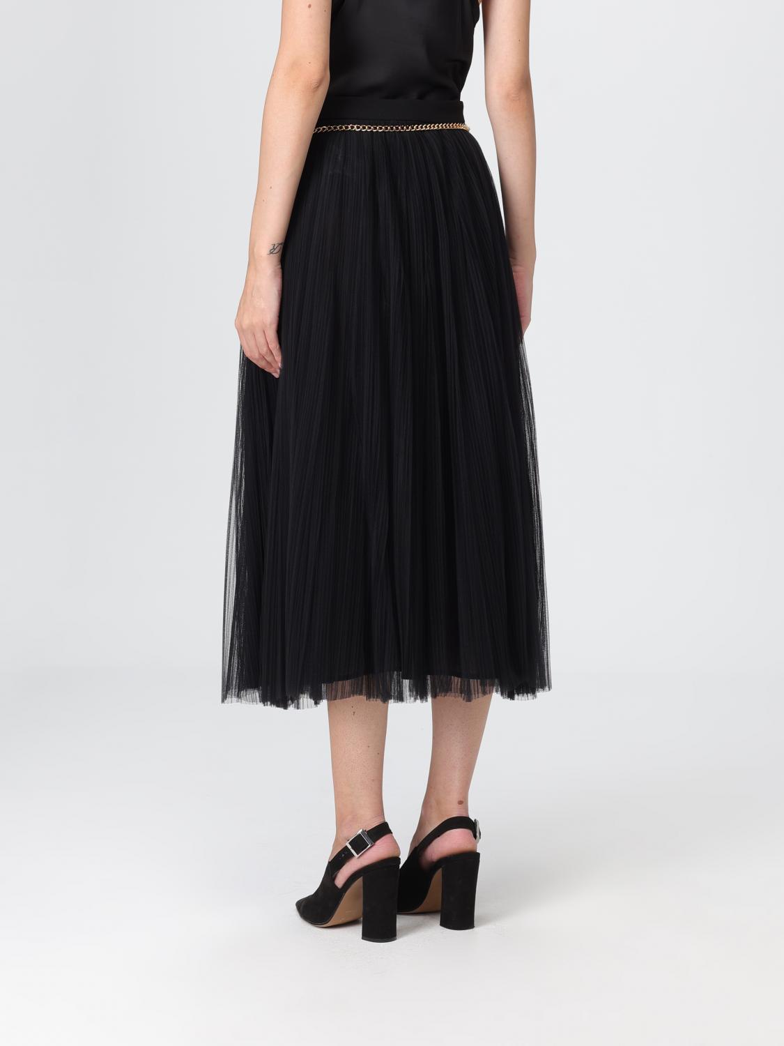 Skirt Woman color Black