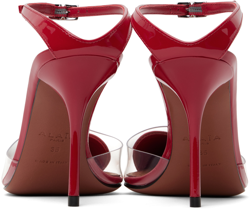 ALAÏA Red 'Le Caur' Heels