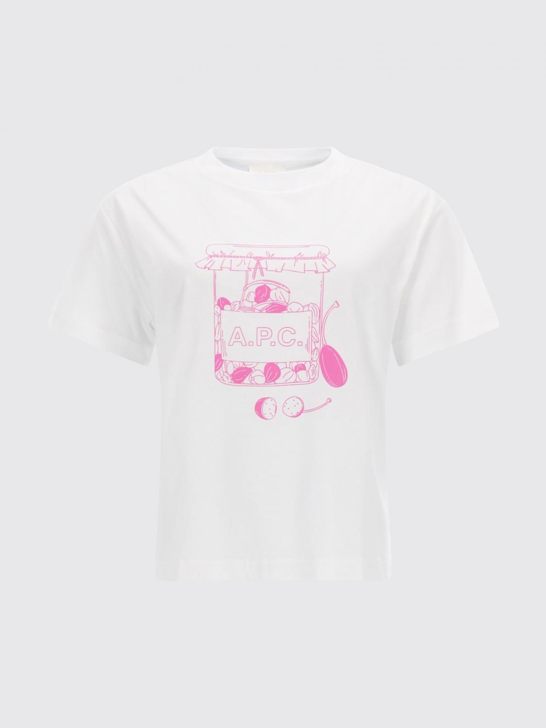 A. P.C. T-Shirt Woman color White